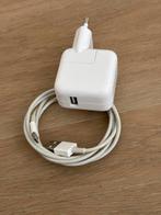 APPLE USB A adapter met laadkabel (origineel), Computers en Software, Apple iPads, 10 inch, Wit, Ophalen of Verzenden, Zo goed als nieuw