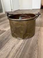 Grote Koperen Ketel met Handvatten, Antiek en Kunst, Antiek | Koper en Brons, Ophalen of Verzenden, Koper
