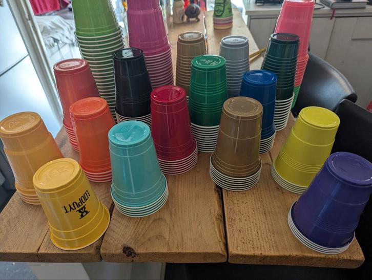 American Cups - Mix van Nieuw en Gebruikt 150 stuks, Huis en Inrichting, Keuken | Keukenbenodigdheden, Gebruikt, Ophalen of Verzenden