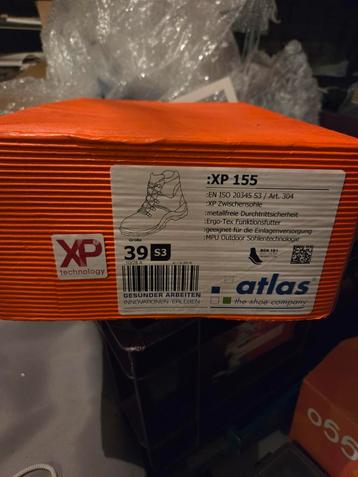 Atlas XP 155 S3 Werkschoenen Maat 39 beschikbaar voor biedingen