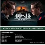 2x Musical 40 45 1e rangs 16 okt met walking dinner, Tickets en Kaartjes, Theater | Musical, Twee personen