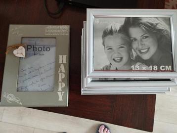 leuke fotolijsten (nieuw/in verpakking & zgan) div.kleuren beschikbaar voor biedingen