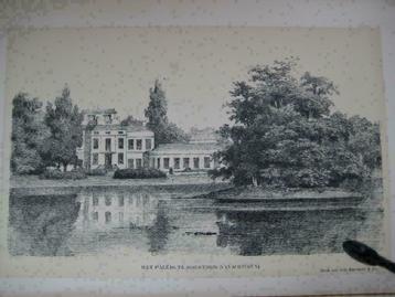 093 / Soestdijk het Paleis Litho 1876 beschikbaar voor biedingen