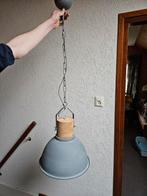 Industriele hanglamp, Huis en Inrichting, Lampen | Hanglampen, Ophalen, Zo goed als nieuw, Metaal, Industrieel