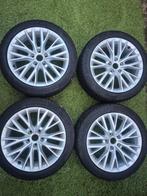 Seat leon Fr velgen 17 inch met winterbanden 5x112 17, Velg(en), 17 inch, 225 mm, Winterbanden