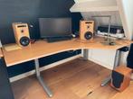Ahrend verstelbaar hoekbureau - Zo goed als nieuw, peren, Huis en Inrichting, Bureaus, Ophalen, In hoogte verstelbaar, Zo goed als nieuw
