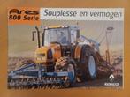 Folder Renault Ares 800 serie Souplesse en vermogen, Ophalen of Verzenden, Gelezen, Tractor en Landbouw