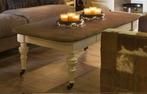 Gezocht Rofra Oring salontafel kleur oak linde, 100 tot 150 cm, 50 tot 75 cm, Eikenhout, Ophalen of Verzenden