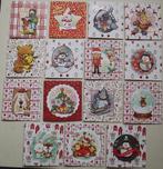 Set 25x zelfgemaakte kerstkaarten / wenskaarten kerst (n), Verzenden, Nieuw, Kerst