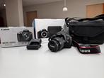 Canon EOS 2000D camera + accessoires, zo goed als nieuw, Spiegelreflex, Canon, Ophalen of Verzenden, Zo goed als nieuw