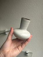 Handgemaakt vintage keramiek vaasje – crème, Ophalen of Verzenden, Zo goed als nieuw