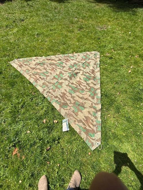 M31 tentzeil/poncho WO2, Verzamelen, Militaria | Tweede Wereldoorlog, Landmacht, Duitsland, Ophalen of Verzenden