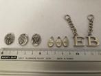 8 hangers tekst/letters, Ophalen of Verzenden, Zilver, Overige materialen