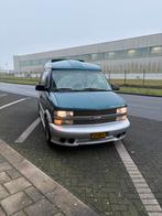 Chevrolet Astro Camper – 1995 – V6 4.3L – Camperkenteken, Auto's, Automaat, Achterwielaandrijving, Beige, 7 stoelen