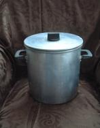 oude grote kookpot of wasketel aluminium ca 13 a 14 liter, Ophalen of Verzenden