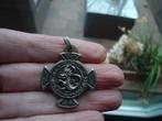 mooie aparte echt zilveren hanger met draak gemerkt, Ophalen of Verzenden, Zo goed als nieuw, Kruis of Symbool, Zilver