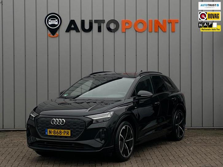 Audi Q4 e-tron 40 S-LINE Competition 77 kWh SOH93% 1E EIG OR, Auto's, Audi, Bedrijf, Te koop, Q4 e-tron, ABS, Achteruitrijcamera