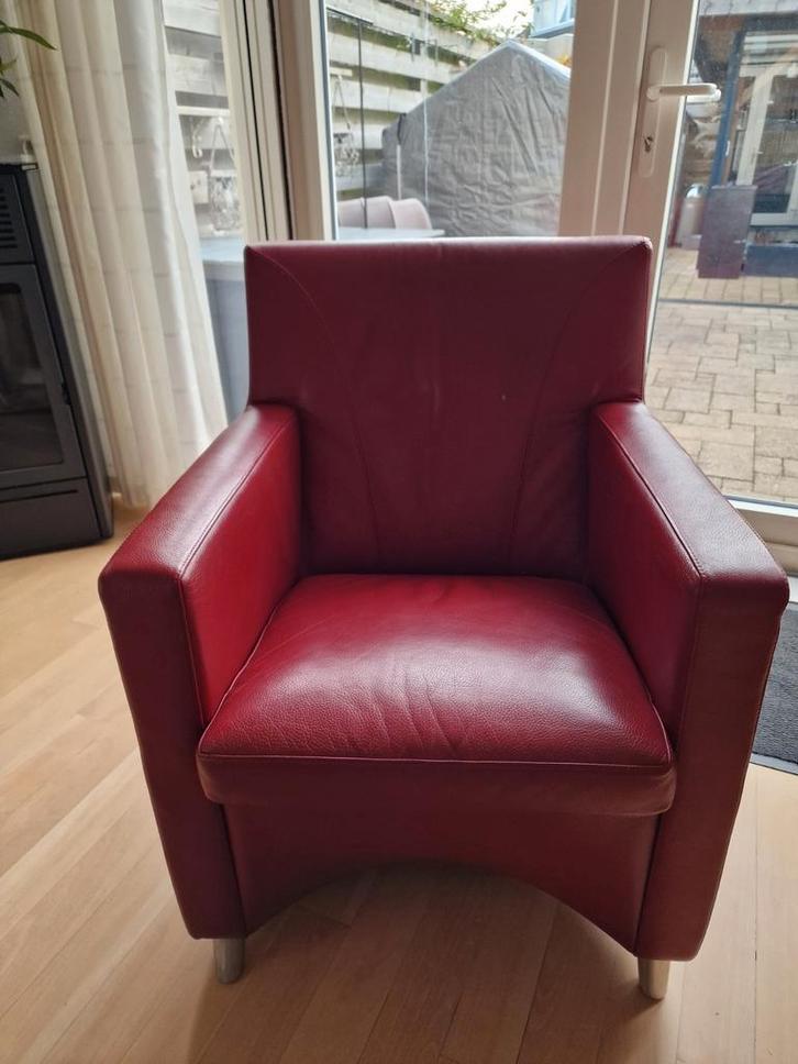 Leolux Dolcinea (verlaagd!!!), Huis en Inrichting, Fauteuils, Gebruikt, Leer, 50 tot 75 cm, 75 tot 100 cm, Ophalen