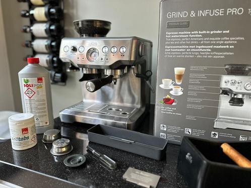 Solis Grind & Infuse Pro 115A - refurbished, Witgoed en Apparatuur, Koffiezetapparaten, Nieuw, Koffiebonen, Espresso apparaat