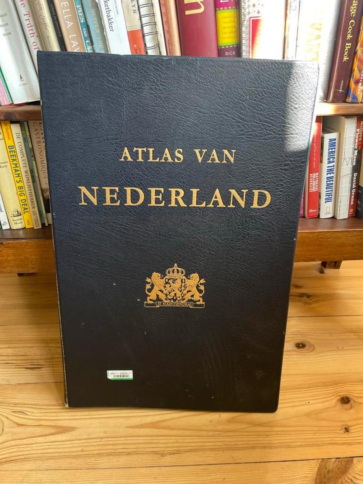 Atlas van Nederland 1963-1977, Boeken, Atlassen en Landkaarten, Zo goed als nieuw, Bosatlas, Nederland, 1800 tot 2000, Ophalen