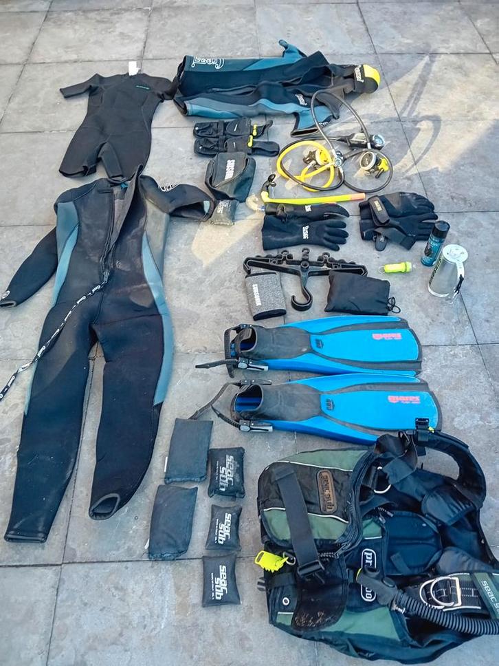 Duikuitrusting Compleet - Pak, Vest, Vinnen & Meer!, Watersport en Boten, Duiken, Gebruikt, Overige typen, Ophalen of Verzenden