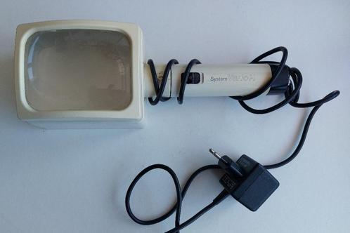 Handlichtloep / Vergrootglas met verlichting, Hobby en Vrije tijd, Vergrootglazen, Loepen en Loeplampen, Gebruikt, Vergrootglas of Loep