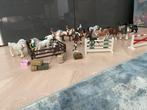 Grote set Schleich paarden en toebehoren, Verzamelen, Speelgoed, Ophalen of Verzenden, Zo goed als nieuw