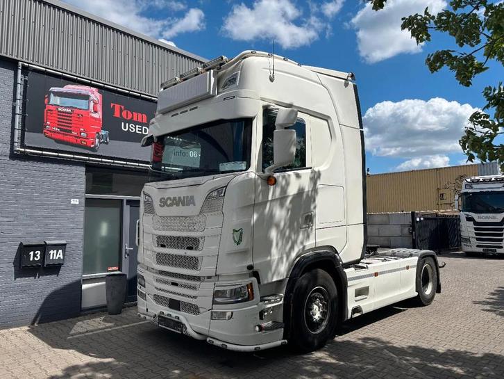 Scania S650 A4X2NA steel/air retarder Euro6 D (bj 2021), Auto's, Vrachtwagens, Particulier, Te koop, ABS, Airconditioning, Centrale vergrendeling