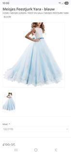Blauwe Yara Feestjurk - Maat 158 (150), Ophalen, Meisje, Overige typen, Yara