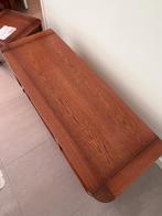 Houten tv-meubel met glazen deurtje, Ophalen, Minder dan 50 cm, Zo goed als nieuw, Minder dan 100 cm