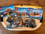 LEGO City 60085 Power Boat Transporter, Ophalen of Verzenden, Gebruikt, Complete set, Lego