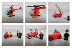 6x Lego brandweer. 602, 6505, 6611, 6621, 6685 en 6531, Gebruikt, Ophalen of Verzenden, Lego