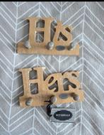 Riverdale Kapstokjes - His & Hers Hout, Ophalen of Verzenden, Zo goed als nieuw, Hout, Wandkapstok