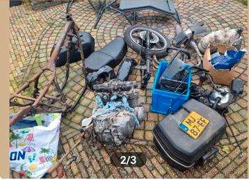 Kawasaki GT 550 (z550gt)  compleet project in onderdelen  beschikbaar voor biedingen