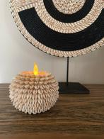 Nieuw schelpen waxinelichthouder, Ophalen of Verzenden, Nieuw, Overige materialen, Minder dan 25 cm