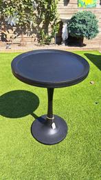 BIJZETTAFEL LIGHT&LIVING ZWART TYPE  JOEKON, Huis en Inrichting, Tafels | Bijzettafels, Minder dan 55 cm, Gebruikt, INDUSTRIEEL