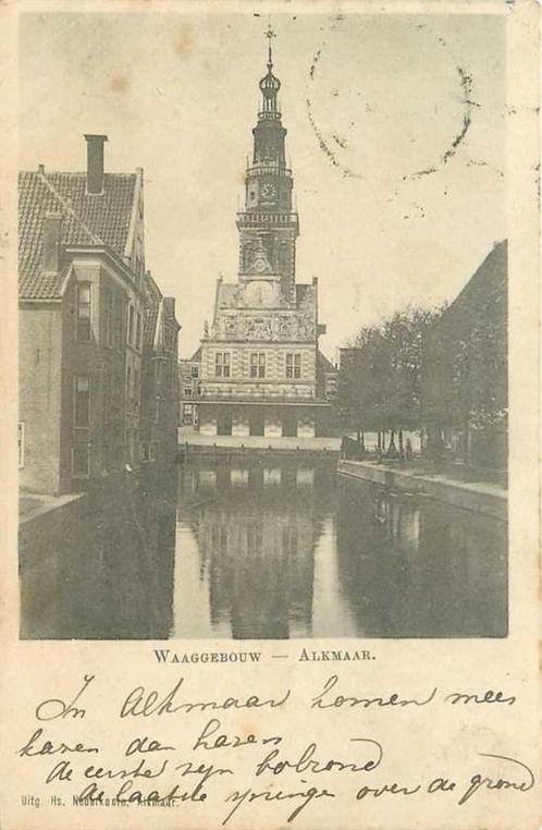 (300-338-039) Alkmaar Waaggebouw, Verzamelen, Ansichtkaarten | Nederland, Noord-Holland, Verzenden