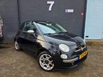 ✅️ Fiat 500 1.4 Sport 100PK 2008 ✅️ Pano ✅️ Nieuwe APK ✅️, Auto's, Voorwielaandrijving, Euro 5, Zwart, 4 cilinders