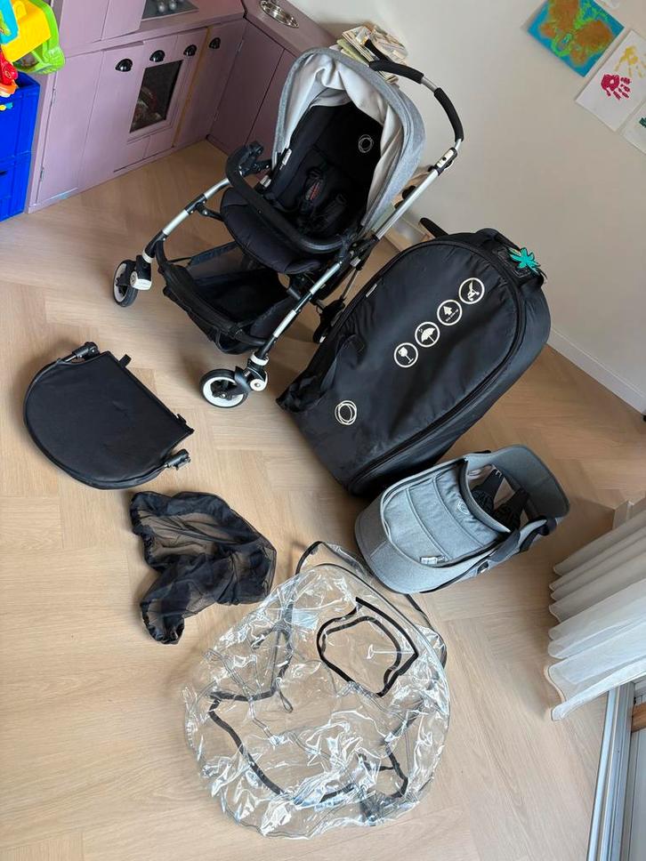 Bugaboo Bee Compleet - Reiswieg, Reistas!, Kinderen en Baby's, Kinderwagens en Combinaties, Gebruikt, Kinderwagen, Bugaboo, Met reiswieg