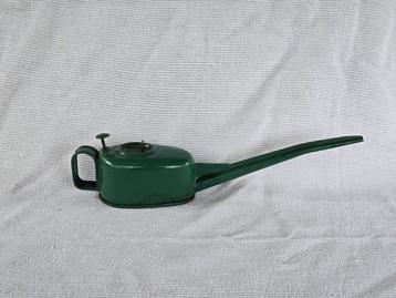 Vintage Oliekan - Groen beschikbaar voor biedingen