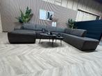 Eco Lederen U-Bank / Hoekbank - Antraciet - 350cm, Ophalen, -, -, Hoekbank