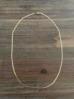 14 karaat gouden snake chain design ketting met lengte 45 cm, Sieraden, Tassen en Uiterlijk, Kettingen, Ophalen of Verzenden, Nieuw