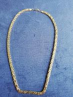 18k goud plated koningsketting 70 cm, Sieraden, Tassen en Uiterlijk, Kettingen, Ophalen of Verzenden, Nieuw, Goud, Goud