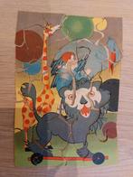 Antieke puzzel van karton, Antiek en Kunst, Ophalen of Verzenden