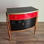 Vintage ladekast kast retro wandkast kastje deens design, Ophalen of Verzenden, Zo goed als nieuw, 25 tot 50 cm