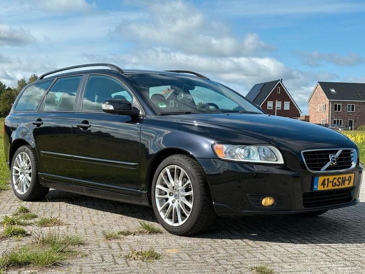 Volvo V50 Momentum 2008 Zwart, Auto's, Volvo, Particulier, V50, ABS, Airbags, Airconditioning, Alarm, Centrale vergrendeling, Climate control
