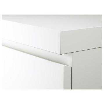 IKEA MALM bureau wit 140x65 cm - afbeelding 7