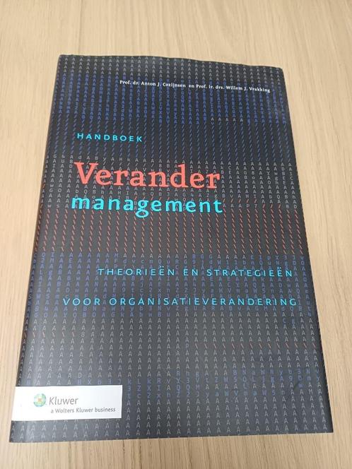 Verander management (handboek), Boeken, Studieboeken en Cursussen, Zo goed als nieuw, Ophalen of Verzenden
