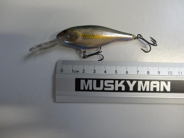 Kunstaas: Rapala Shad Rap Deeprunner (SR-7) pluggen, Watersport en Boten, Hengelsport | Roofvissen, Gebruikt, Overige typen, Verzenden
