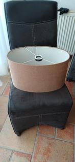 Ovalen lampen kap, Huis en Inrichting, Lampen | Lampenkappen, Ophalen, Gebruikt, Bruin, Ovaal